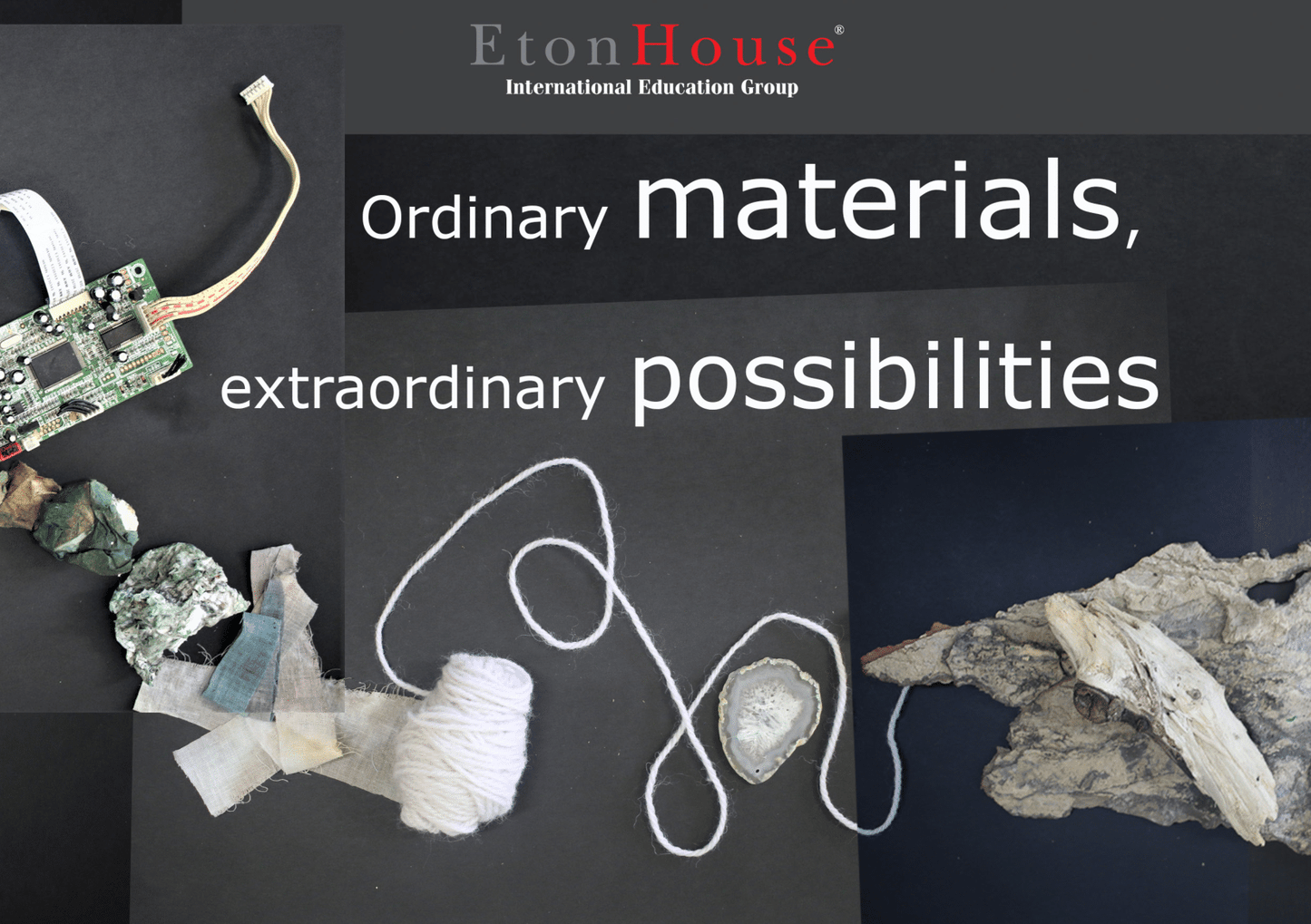 Ordinary materials, extraordinary possibilities